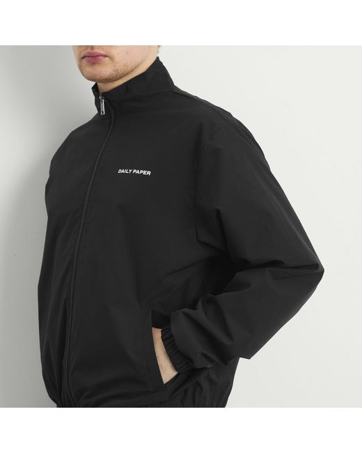 Daily Paper Black Eward Track Jacket for men