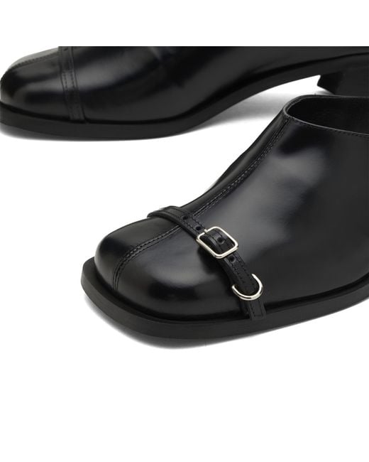 Justine Clenquet Black Janis Mules
