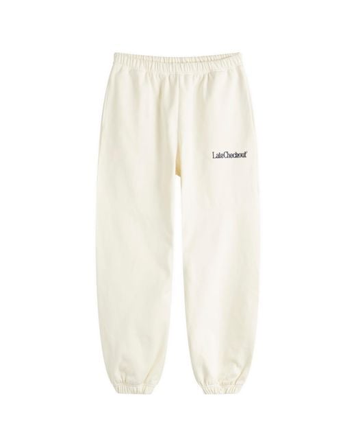 Late Checkout Natural Joggers for men