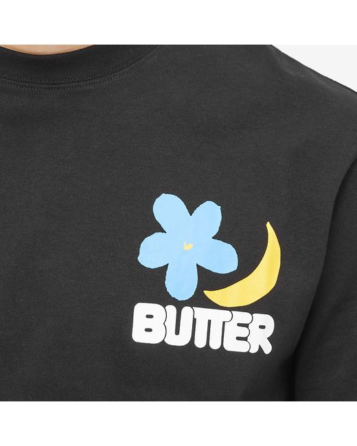 Butter Goods Black Simple Materials T-Shirt for men