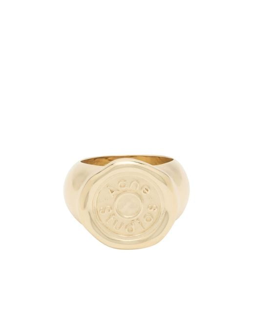 Acne Natural Stamp Ring