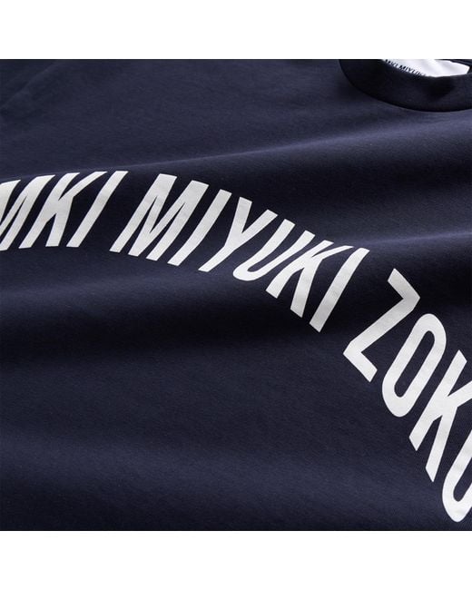 MKI Miyuki-Zoku Blue Arch T-Shirt Presented By End
