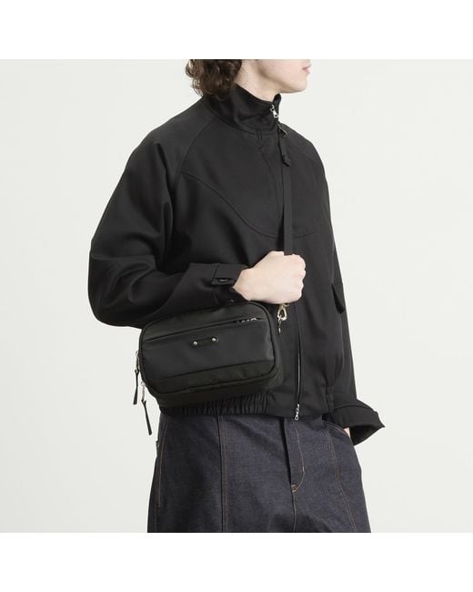 Master Piece Black Spec-Light Shoulder Bag