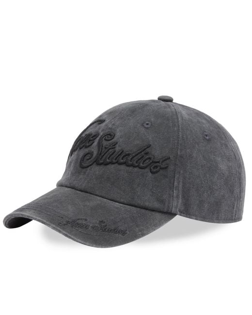Acne Gray Carliy Tourist Lurex Cap for men