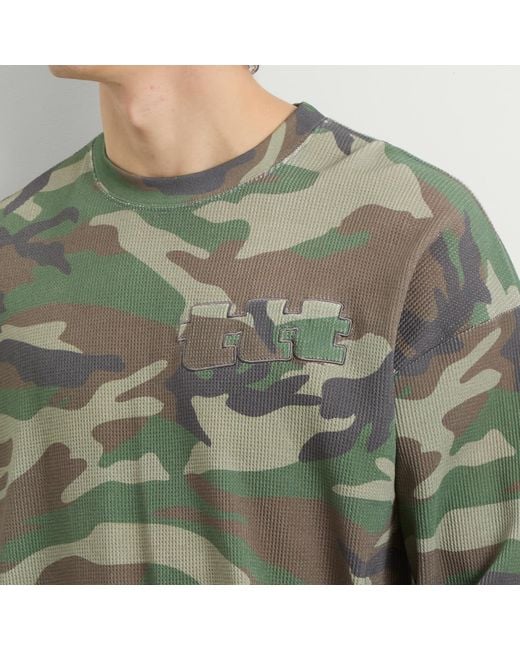 TTT MSW Thermal Long Sleeve T-Shirt in Green for Men | Lyst UK