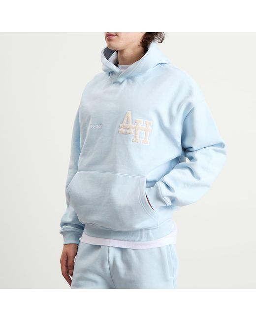 Annie Hood Blue College Hoodie for men