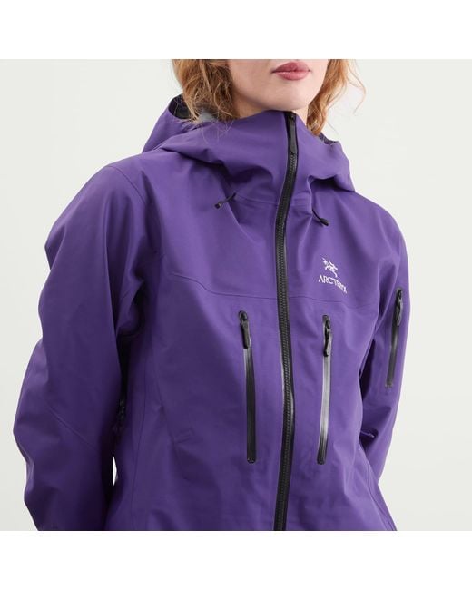 Arc'teryx Purple Alpha Sv Jacket