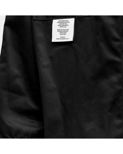 WTAPS 05 Shirt Jacket in Black for Men | Lyst
