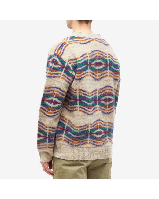 Howlin' By Morrison Gray Howlin' Out Of This World Cardigan for men