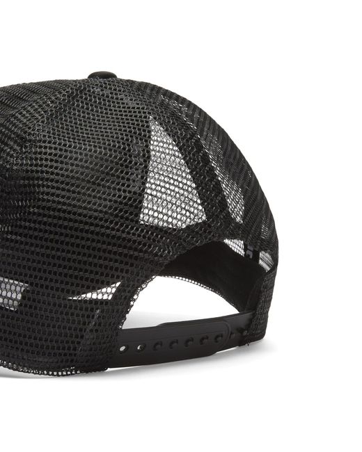 ICECREAM Black Running Dog Trucker Hat for men