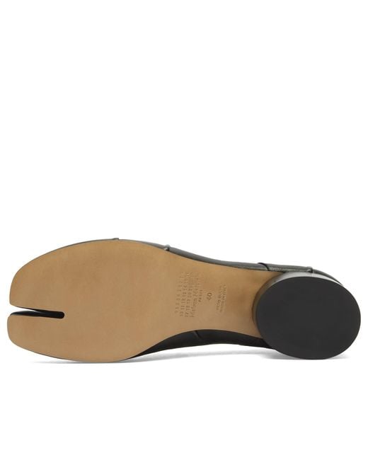 Maison Margiela Black Tabi Ballerina Shoes