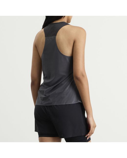 On Shoes Black Performance Tank