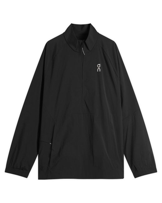 On Shoes Black All-Day 1/2 Zip Jacket for men