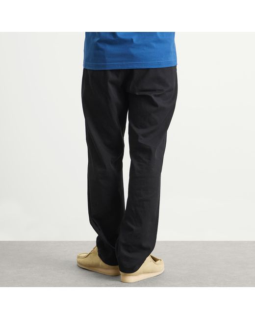 Norse Projects Black Ezra Light Stretch Drawstring Pant for men