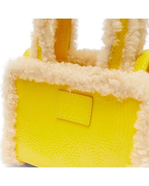 Ugg Yellow X Telfar Small Shopper Bag