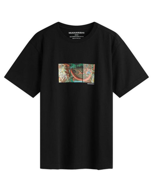 Maharishi Black Snake Triptych T-Shirt for men