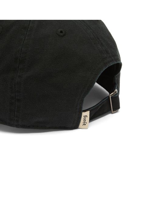 Forét Black Hawk Washed Cap for men