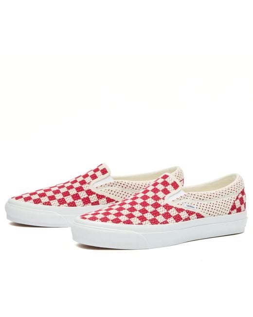 Vans Pink Lx Classic Slip-On 98 Ek Sneaker for men