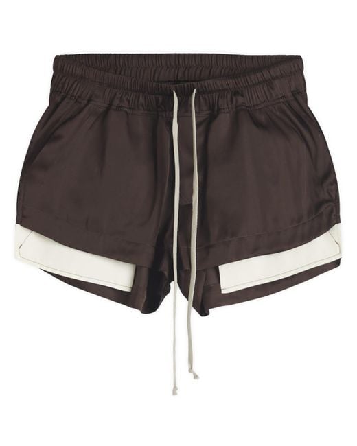 ショートパンツ RICK OWENS 'Fog Boxers' shorts Rick Owens 'Fog Boxers' Shorts | Balardi