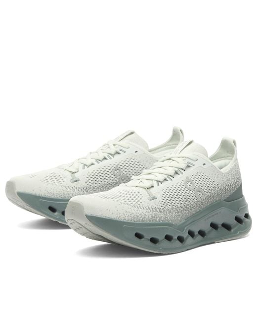 On Shoes Gray Cloudsurfer Max Sneaker for men