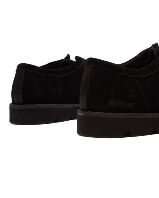 Clarks Black Meare Walla for men