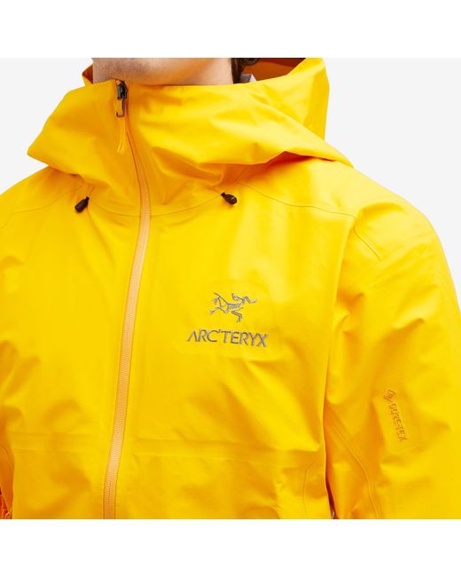 Arc'teryx Yellow Beta Lt Jacket for men