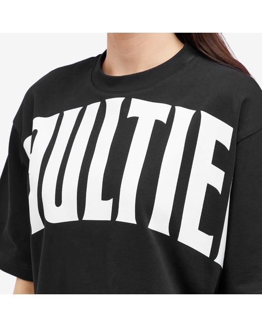 Jean Paul Gaultier Black Logo Oversized T-Shirt