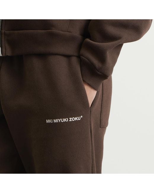 MKI Miyuki-Zoku Brown Uniform Wide Leg Jogger Presented By End