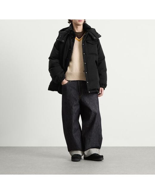 Visvim Black Kodiak Mil Down Jacket for men
