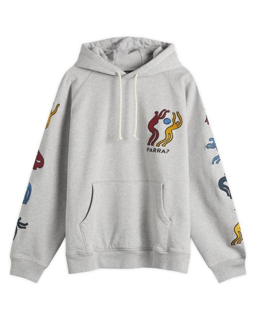 by Parra Gray La Chambre Nuit Hoodie for men