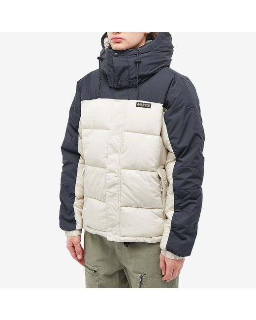 Columbia Blue Snowqualmie Hooded Jacket for men