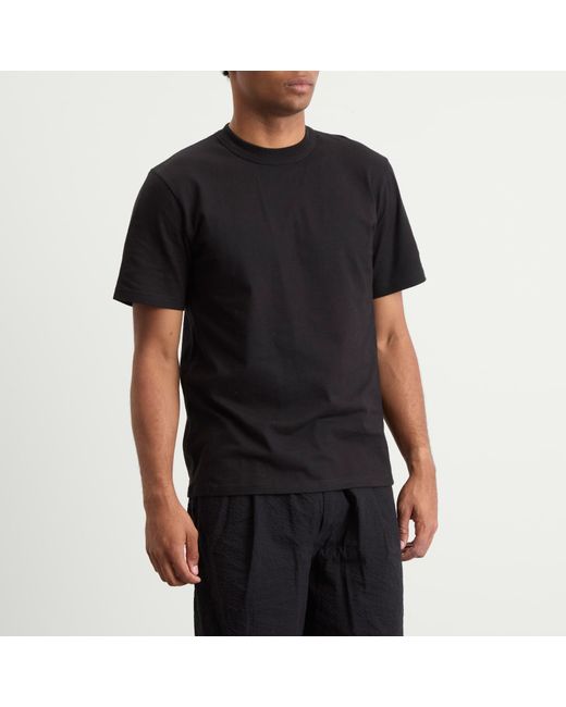 Armor Lux Black Callac Classic T-Shirt for men