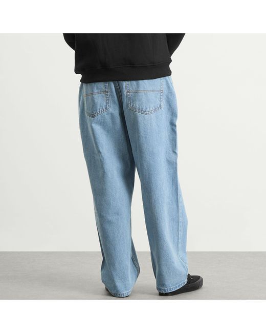 Butter Goods Blue Baggy Denim Jeans for men