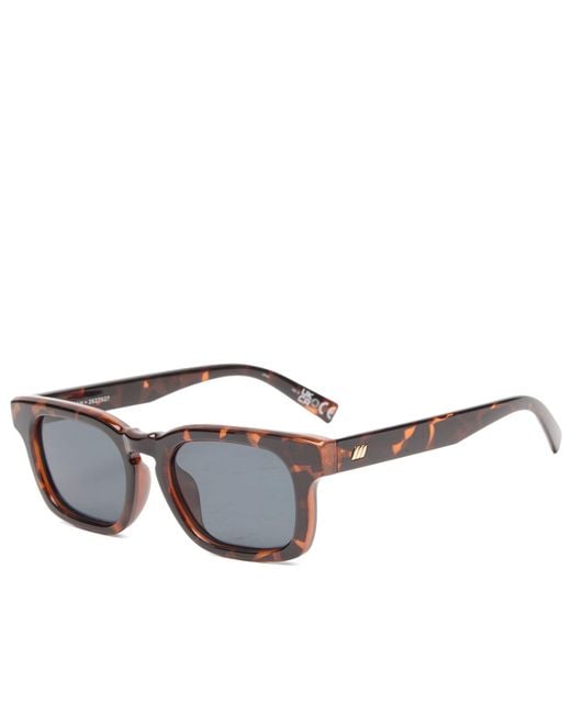 Le Specs Brown Iceberg Sunglasses
