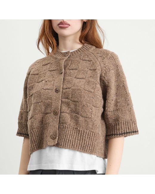 YMC Brown Kwai Knit Top