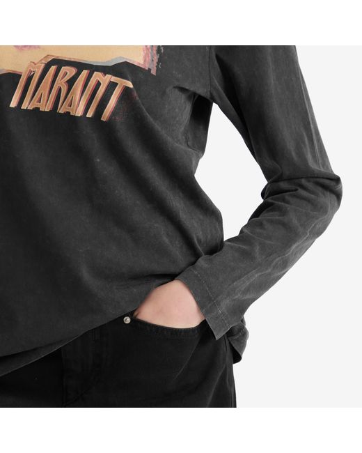 Isabel Marant Black Lemony Baggy Jeans