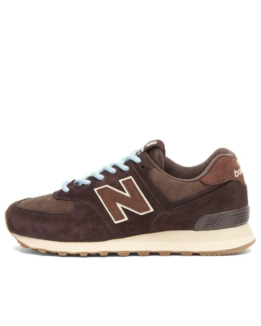 New Balance Brown 574 Sneaker