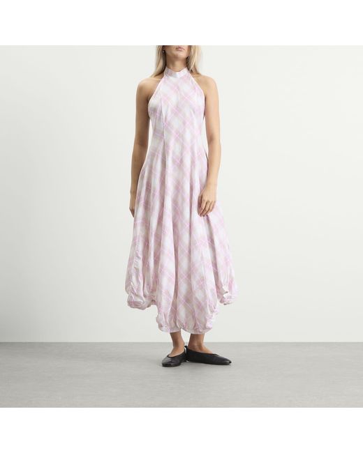 GIMAGUAS Pink Bomba Maxi Dress