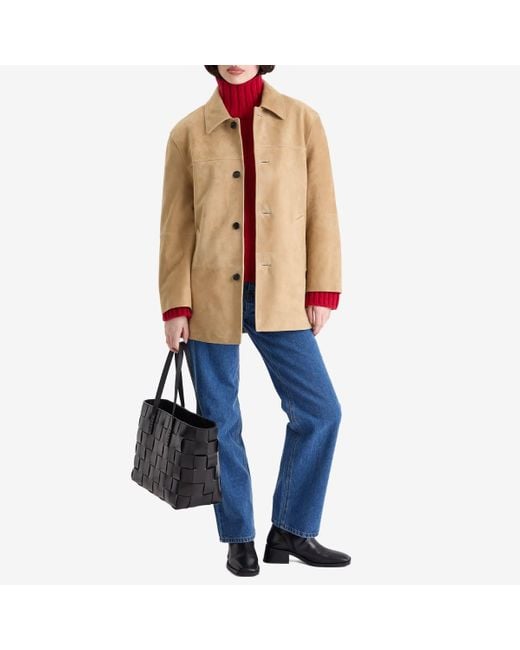 DUNST Natural Suede Jacket