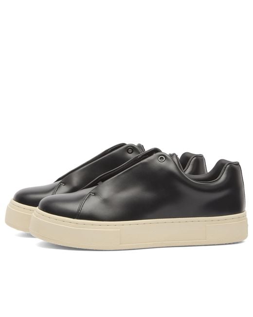 Eytys Black Doja Leather Sneakers for men