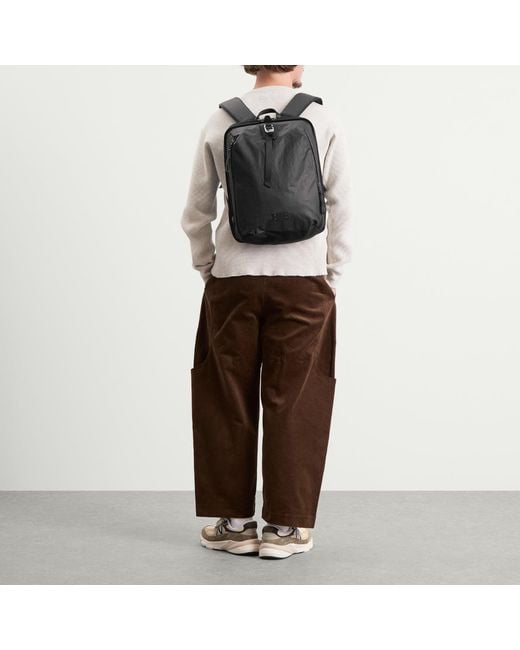 Master Piece Black Bump Backpack for men