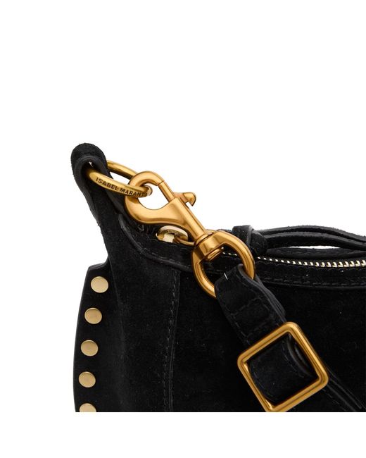 Isabel Marant Black Oskan Moon Shoulder Bag