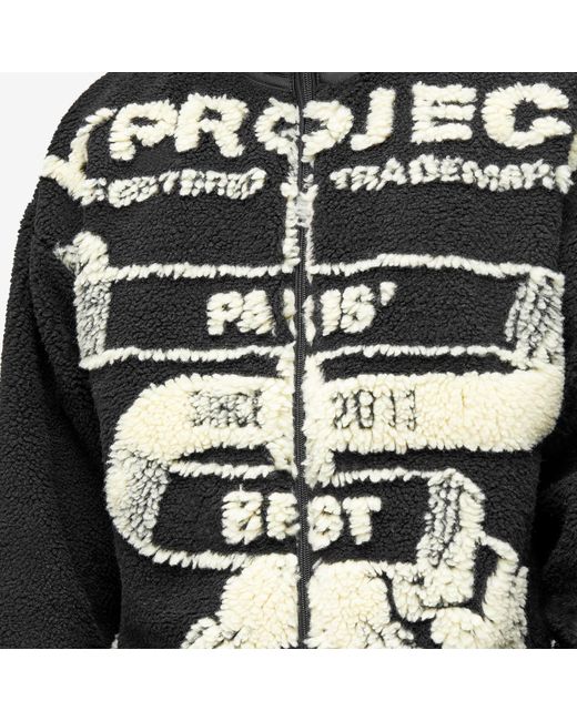 Y/Project Paris Best Jacquard Fleece Jacket