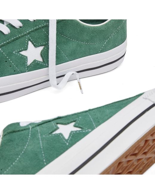 Converse Green Cons One Star Pro Sneakers
