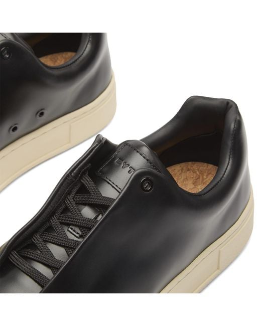 Eytys Black Doja Leather Sneakers for men
