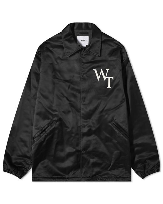 (w)taps Black 04 Coach Jacket for men
