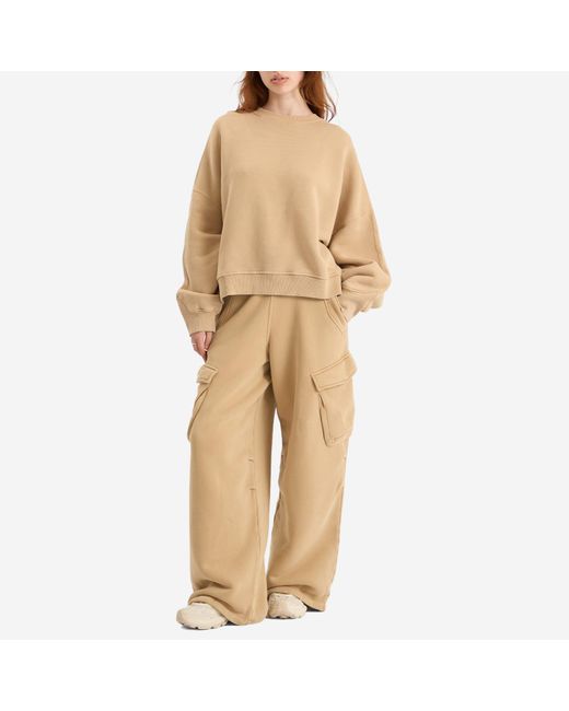 Represent Natural Initial V Notch Sweatshirt
