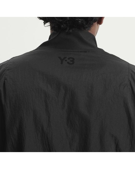 Y-3 Black College Bomber Jacket for men