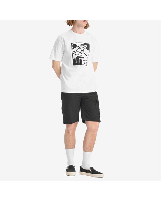 by Parra White Ball Sports T-Shirt for men