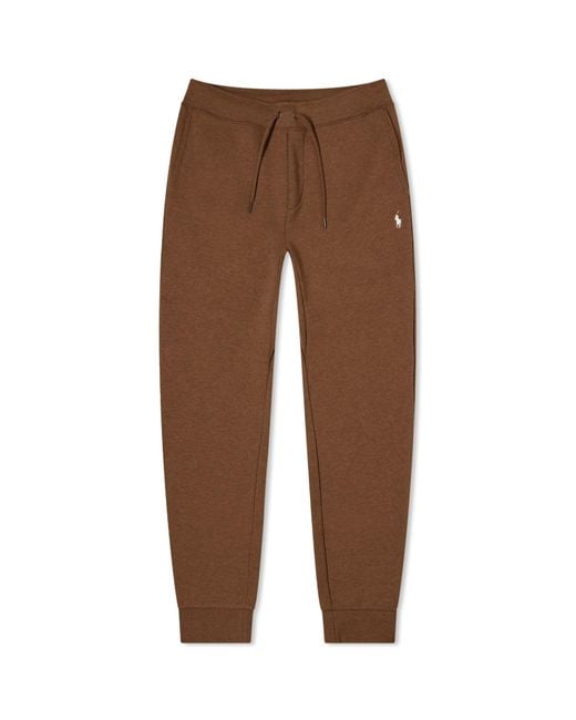 Polo Ralph Lauren Brown Double Knit Sweat Pants for men